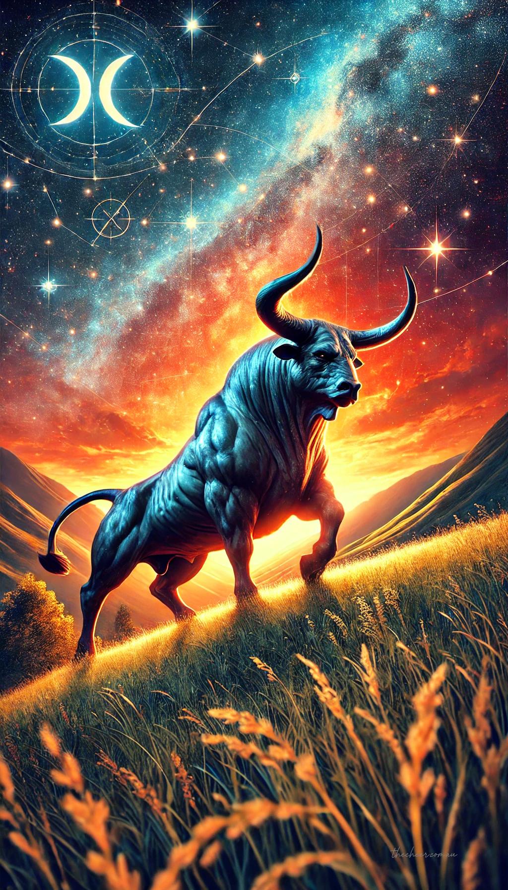 Zodiac-Themed Birthday Video E-Card: The Majestic Bull