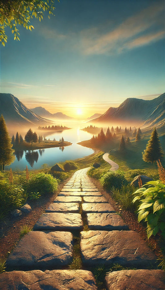 Step Into The New Year Greeting E-Card