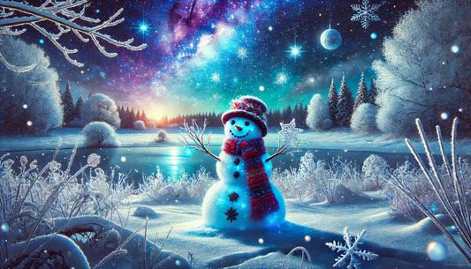 Galaxy Snowman