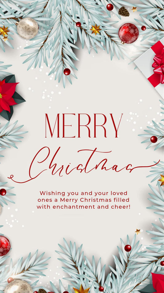 Handmade Traditional E-Card: Wishing You & Your Loved Ones