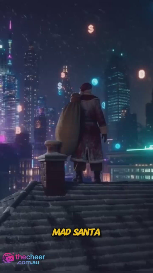 Times Of Terror x TheCheer.com.au's Mad Santa Video Card