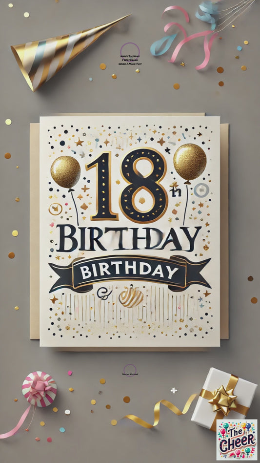 Intoxicated 18 Special Edition Birthday Greeting E-Card