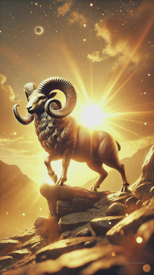 Aries Zodiac Birthday Digital Video E-Card