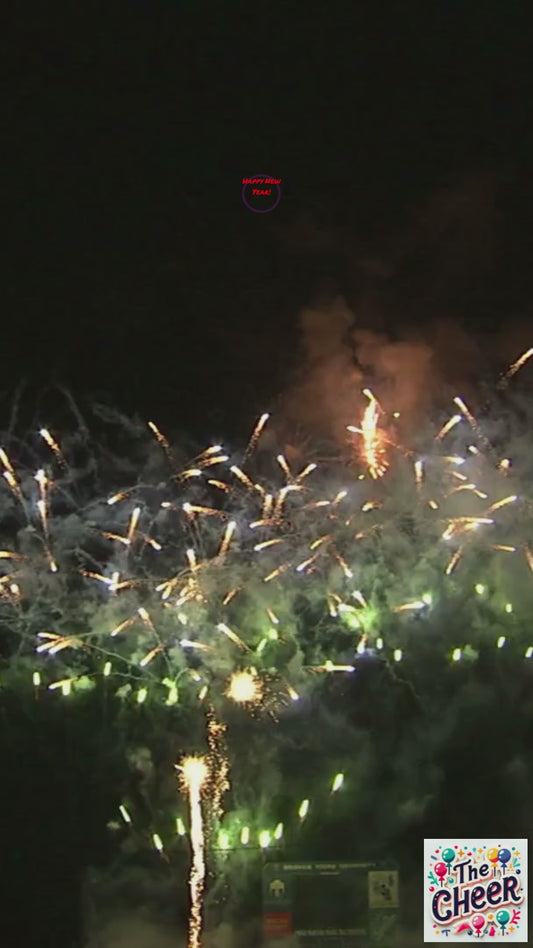 New Years Fireworks Greeting E-Card