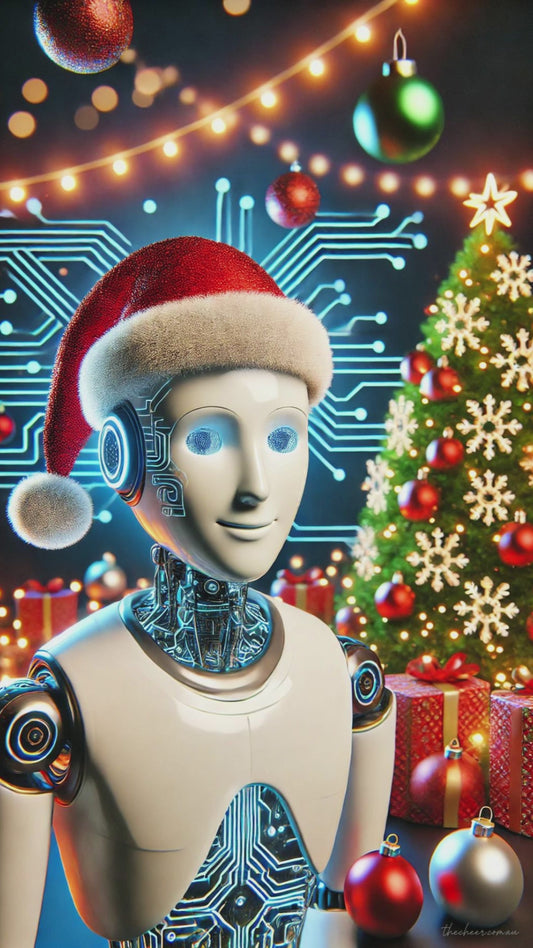 An AI Merry Christmas Greeting E-Card