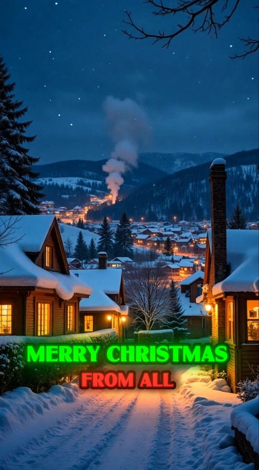 Merry Christmas Santa Card